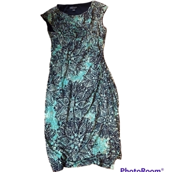 Three pieces . Dunia large rayon,Christmas oversized top, Connected dress size12 - Picture 1 of 12